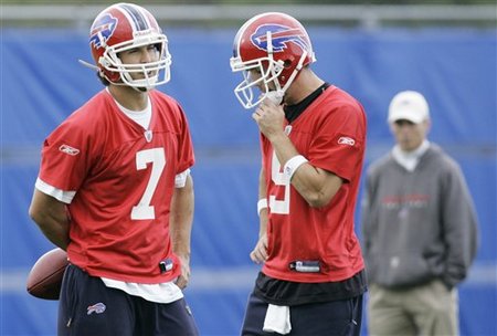 AP Photo - Trent Edwards & J.P. Losman