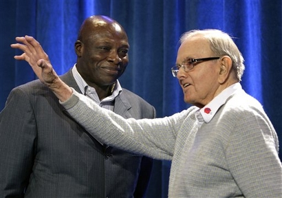 AP Photo - Bruce Smith and Ralph Wilson